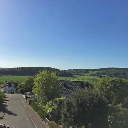Attic Apartment Near Limburg Castle, Cleaning Included Lägenhet